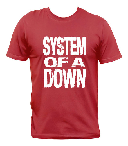 Remera System Of A Down Metal Alternativo Algodón Premium