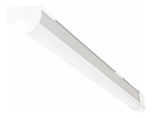 Lámpara Sobreponer Lineal 10w T8 4000k Bco Estévez Lighting Blanco