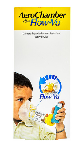 Cámara De Inhalación Aerochamber Plus Flow-vu Infantil