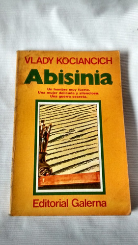 Abisina Vlady Kociancich Autografiado Editorial Galerna 1985