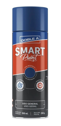 Pintura En Aerosol Smart Paint Uso General Doble A 350 Ml