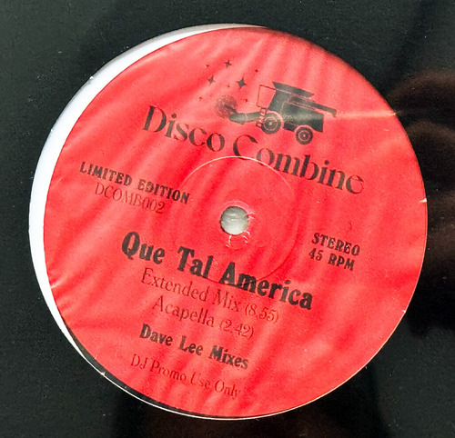 Dos Hombres Sonido - Que Tal America (dave Lee Mixes)