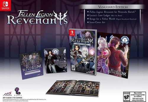 Edición Vanguard De Fallen Legion Revenants Para Nintendo Sw