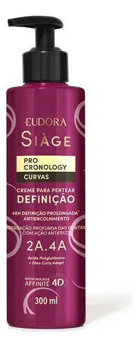 Eudora Siàge Pro Cronology Creme Para Pentear Definição