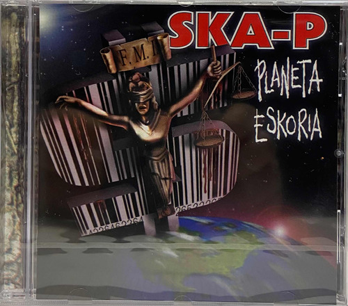 Cd Ska-p, Planeta Eskoria. Importado Y Sellado