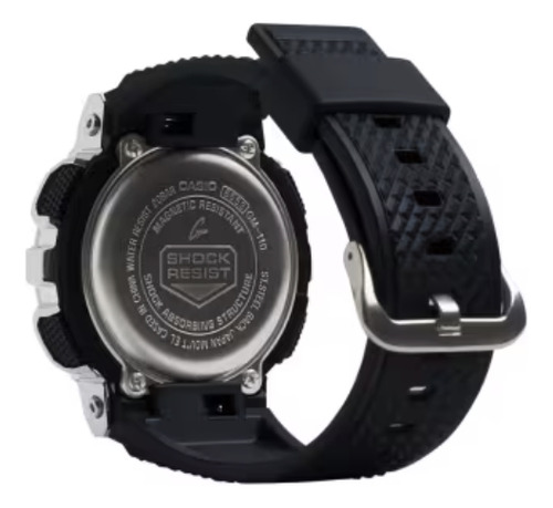 Reloj analógico-digital Casio G-shock para hombre, GM110-1a con correa de resina negra