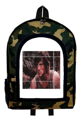 Mochila Camuflada Rambo Modelo 32