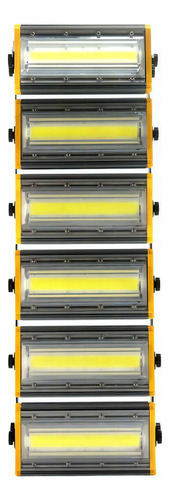 Refletor Led Linear Holofote 600w Branco-frio 6500k Ip68