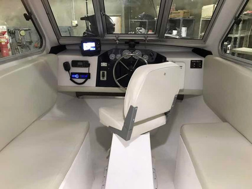 Lancha Cabinada Baader Track 700,la Pick Up Del Delta,full