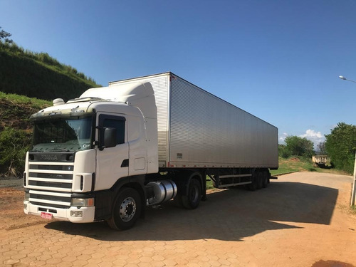 Cavalo Scania R-124 400 4x2 Nz Motor Zero Muito Conservada