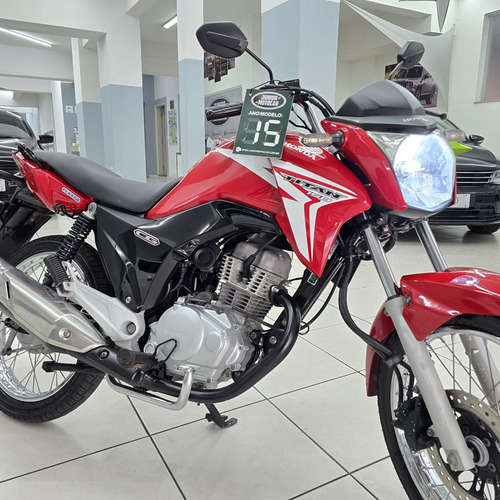 Honda Cg 150 Titan Esd Vermelha 2015 Flex