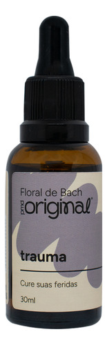 Pomander Floral De Bach Trauma 30ml Sabor Sem Sabor