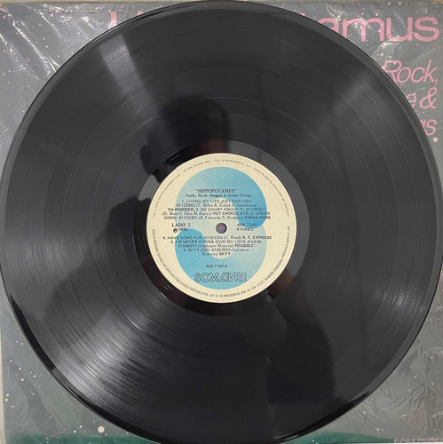 Lp Vinil Hippopotamus - Funk Rock Reggae - 1980 - Mv (Usado)
