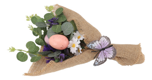 Ramo Decorativo De Huevos De Pascua Con Led Multifuncional R