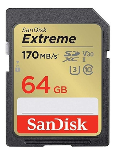 Kit Fotógrafo 2 Cartões Sandisk Extreme 170 Mb/s 64 Gb