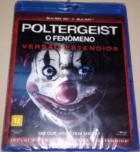 Blu-ray 3d + 2d Poltergeist - O Fenômeno (lacrado)