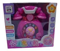 Comprar Telefono De Juguete Rin Rin Con Sonidos Para Niña 15cm