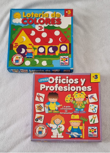 Lote De Juegos De Mesa Para Niños Desde 3 Años. Usados