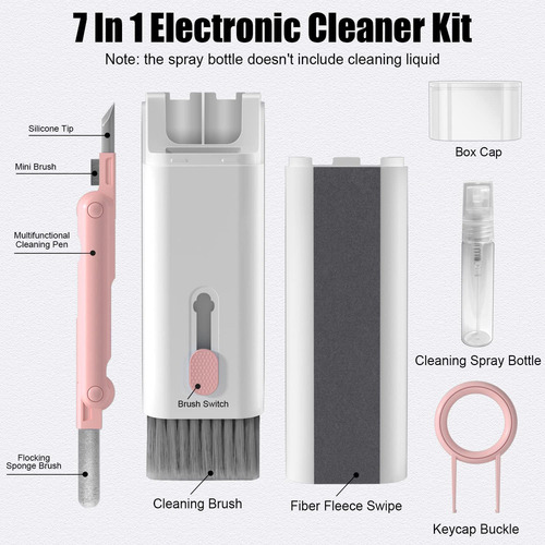 Kit De Limpieza Electrónica 7 En 1, Kit De Limpieza
