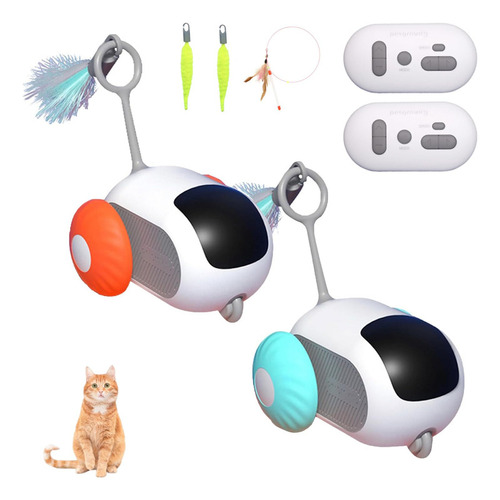 Milgeol Turbo Tail 3.0, Teazys Cat Toy Turbo Tail, Control R