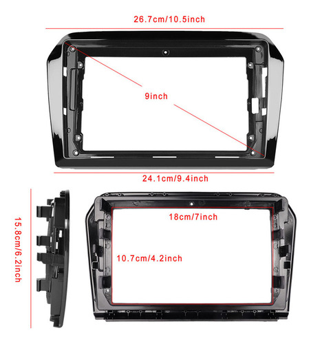 9 Autoestéreo 2+64g Carplay Para Volkswagen Jetta 2013-2017