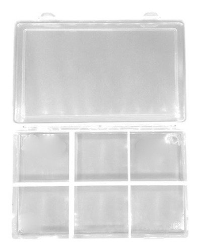 Caja Plastica Organizadora Para Bijou 6 Divisiones