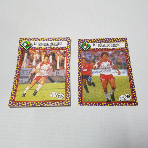 Imagen 3 de 7 de Antiguas Figuritas Futbolmania Argentinos Juniors Mag 57575