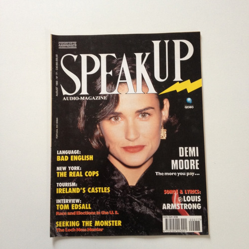 Revista Speakup Magazine 77 Demi Moore  F891