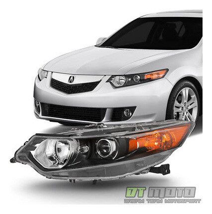 [hid Type] 2009-2014 Acura Tsx Headlight Headlamp Replac Yyk