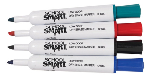 School Smart Byasst Marcador Tanque Borrado Seco Bajo Olor,