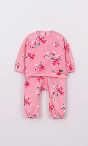 Conjunto Mini Suecia Para Bebes Mimo & Co Rosa Xl