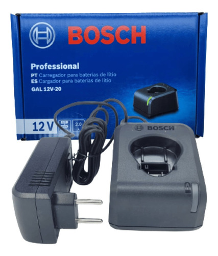 Carregador Bateria Parafusadeira Bosch Gsb 120-li/gsr 120-li