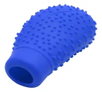 Comprar Forro Cubre Palanca Pomo Cambio Goma Azul Universal A6