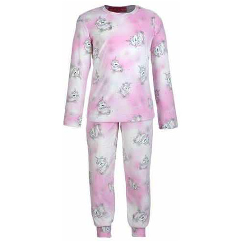 Secret Treasure Pijama Polar Niña Unicornio Talla4 Envgratis