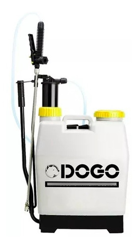 Pulverizador Fumigador Mochila 20 Litros Manguera Lanza Dogo Color Blanco