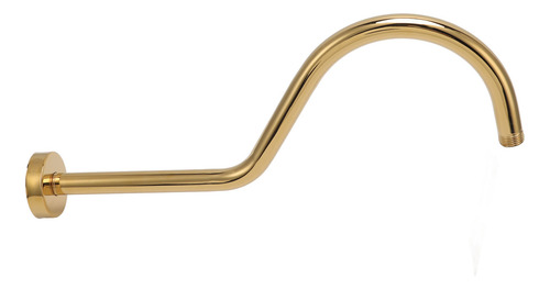 Extensor De Cabezal De Ducha Npt, Brazo De Extensión Dorado