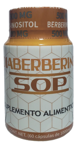 Diaberberine Sop (berberine + Myo-inositol) 60 Cap. Premium Sabor Sin Sabor