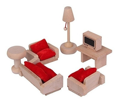 Set Muebles Madera De Cocina 4 Modelos Casa Muñecas Barbazar