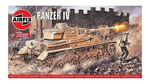 Airfix Panzer Iv F1 / F2 Tanque 1:76 Vintage Clásicos Kit De