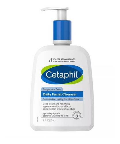 Cetaphil Limpiador Facial Diario Sin Fragancia -  473ml