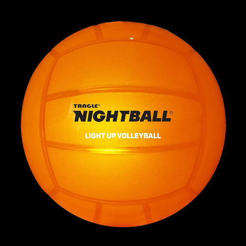 Pelota De Voleibol Tangle, Con Luz, Color Naranja, 1 Pieza