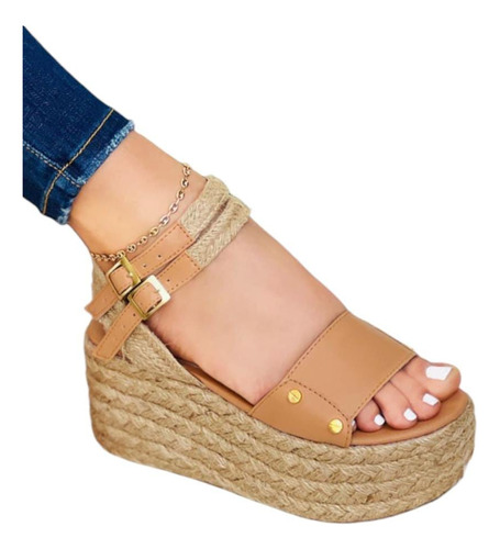 Sandalias Plataforma Yute Talla 35/40