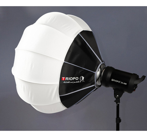 Triopo Kq65 Caja De Luz 55cm Difusor Bowens Linterna Softbox