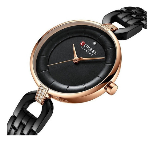 Relojes Elegantes De Cuarzo Inoxidable Curren Para Mujer