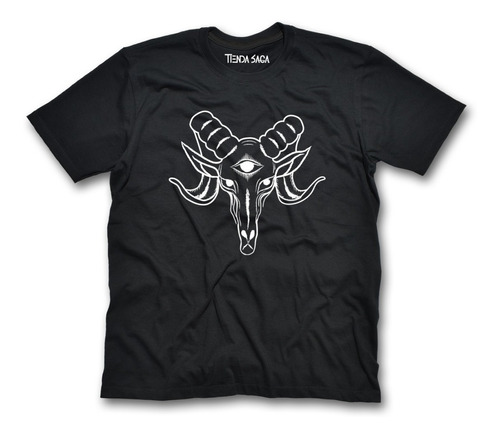 Camiseta Baphomet Demonio 3 Ojos Ropa Urbana Dark