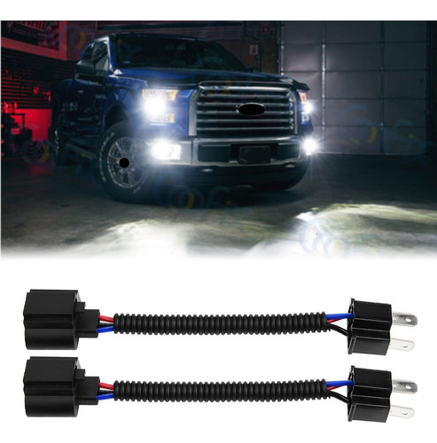 Cable Trenzado Para Coche Con Conector H4 Macho A H13 Hembra