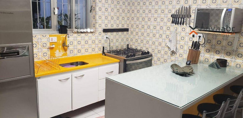 Imagem 4 de 17 de Sobrado Com 4 Dormitórios À Venda, 200 M² Por R$ 590.000,00 - Parque Jaçatuba - Santo André/sp - So1078