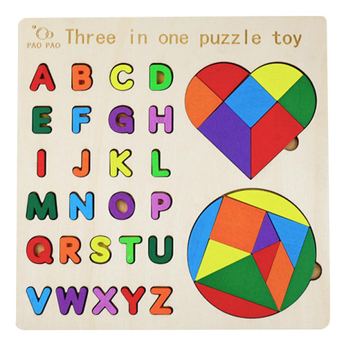 Montessori Conjunto De Brinquedos Quebra-cabeça Prático
