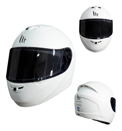 Casco Integral Mt Helmets Alamo Certificado Dot Mica Humo Ns