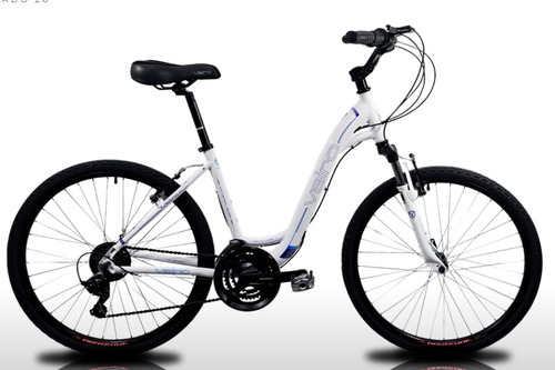 Bicicleta Urbana Vairo Metro Rod 26 21v Shimano Color Blanco Tamaño Del Cuadro M